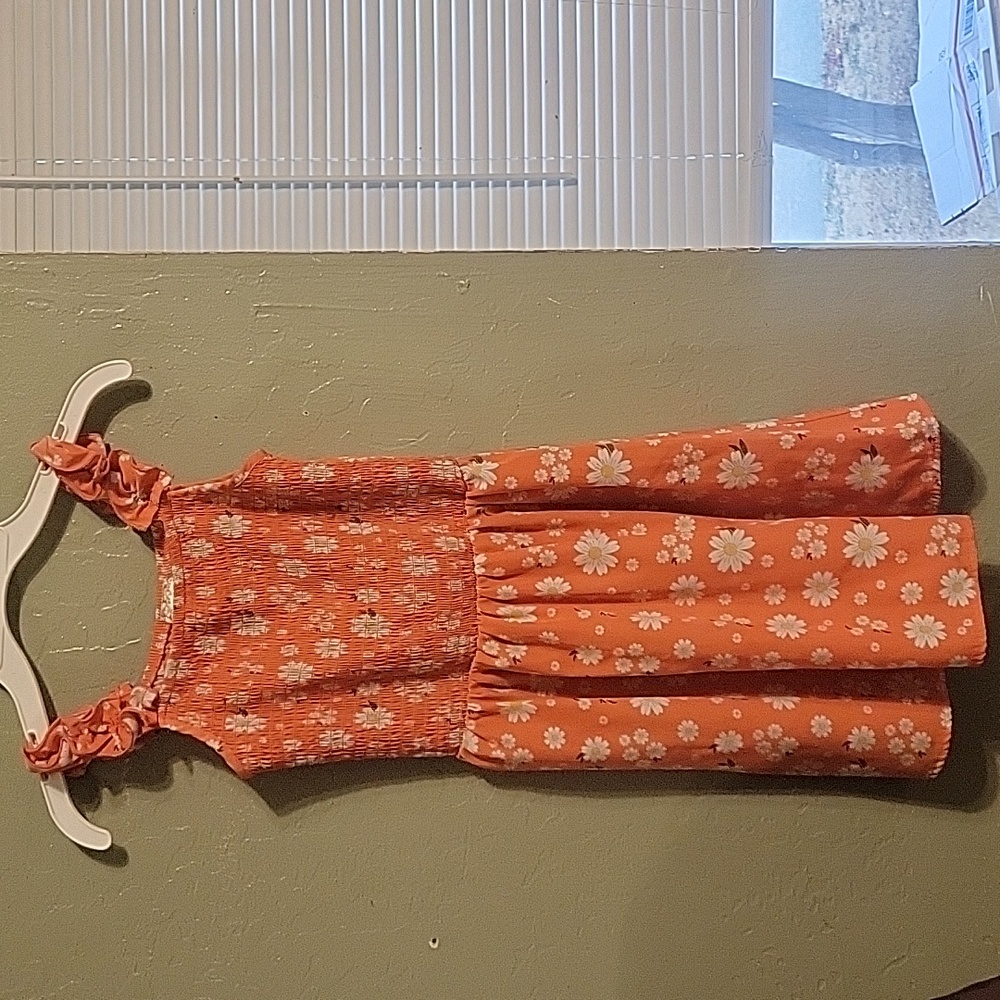 Jenna & Jessie floral girls summer dress 8